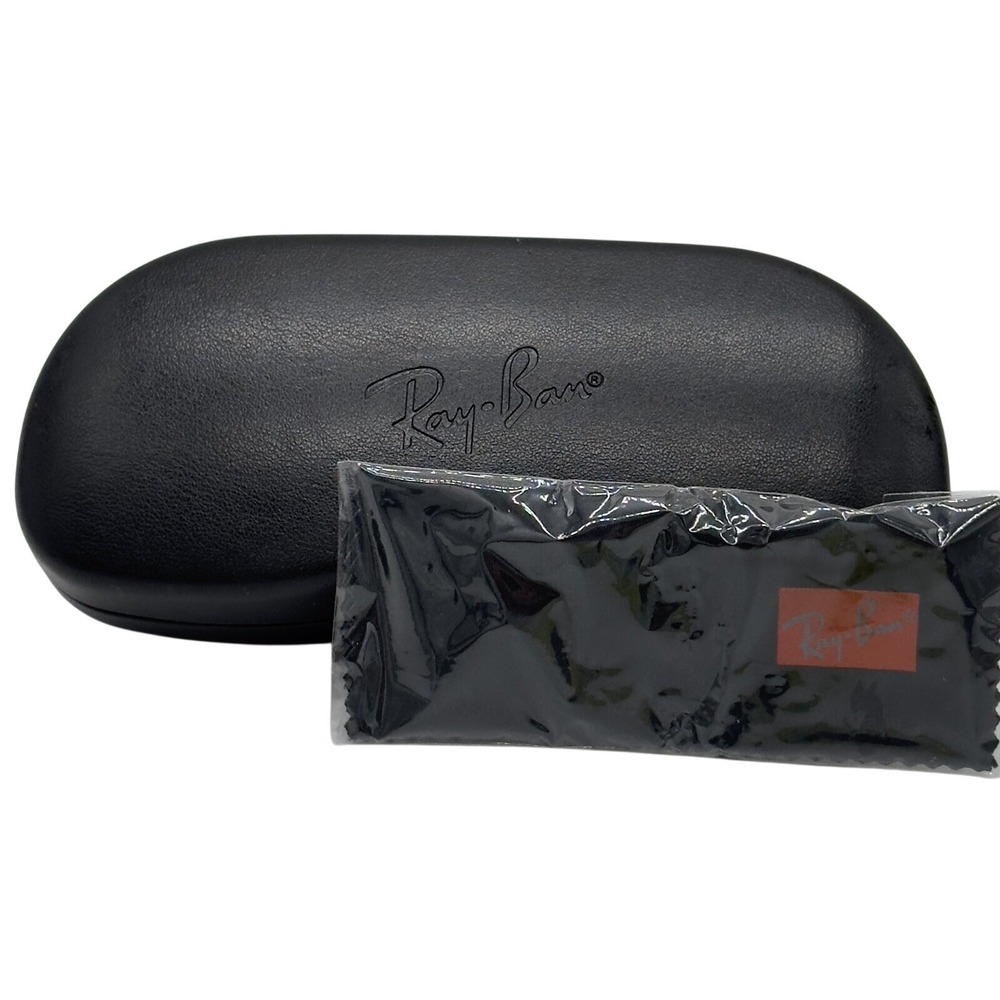 Ray Ban Lg‎ Black Hard Cloth Clamshell Sunglass Sunglasses Eyeglasses CASE ONLY